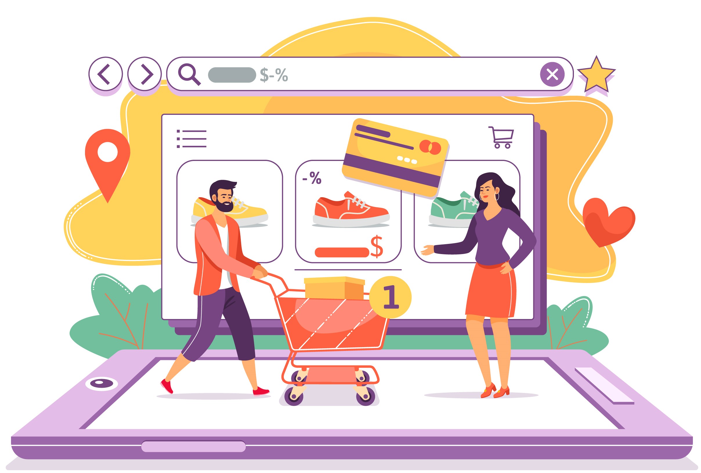 E-commerce project screenshot