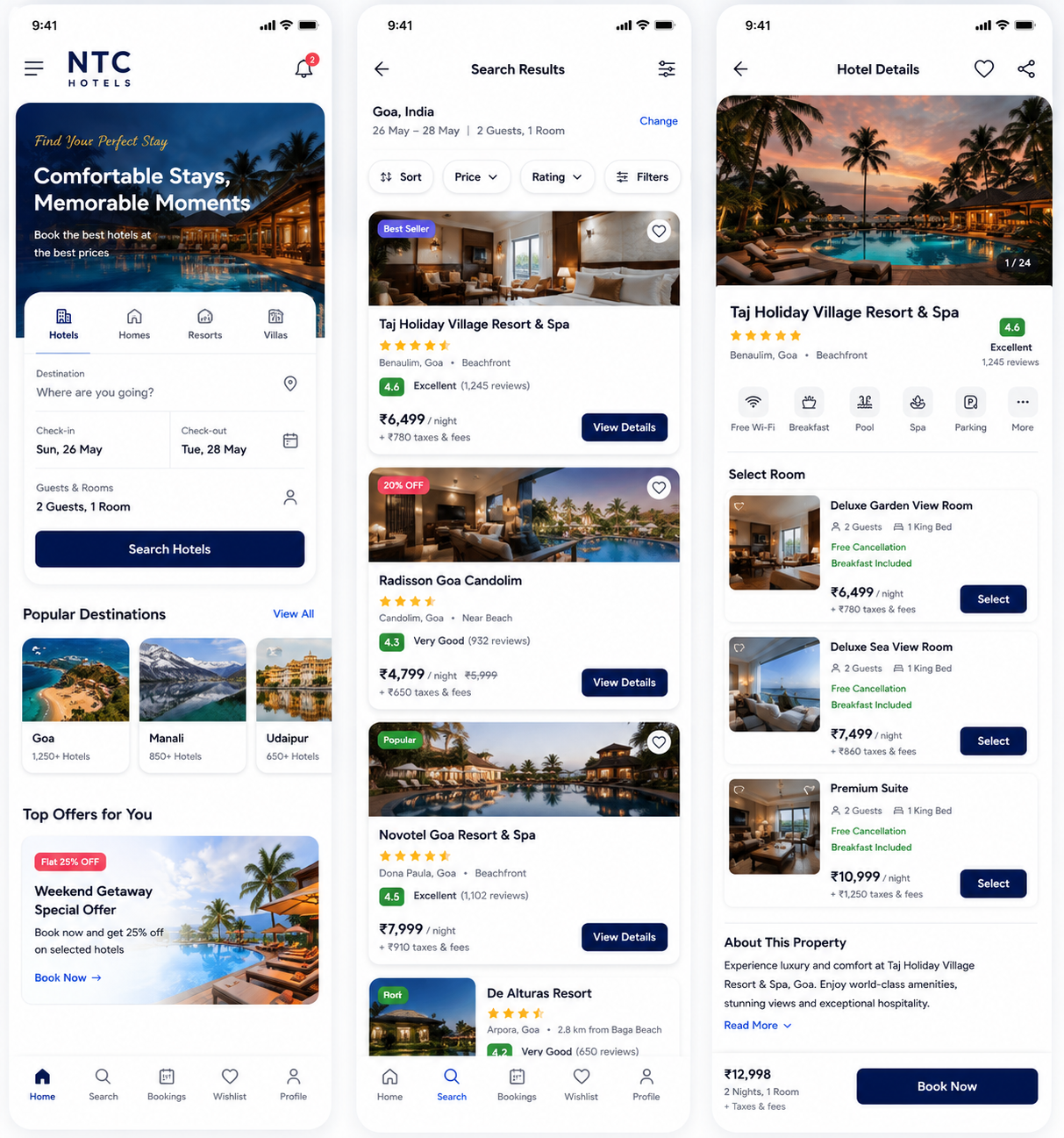 Retail app screenshot