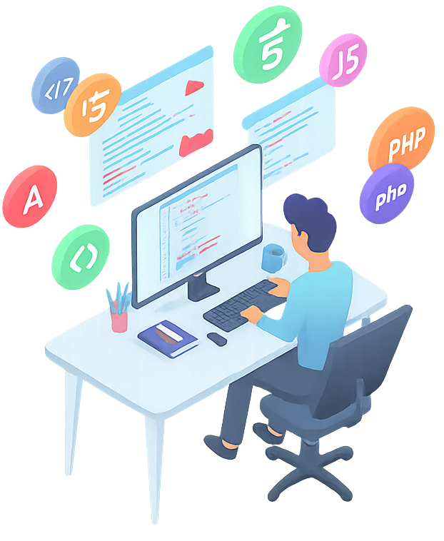 Illustration: custom web applications